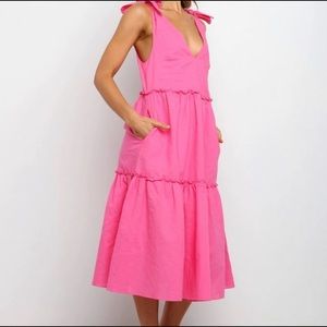 Erenda dress petal and pup